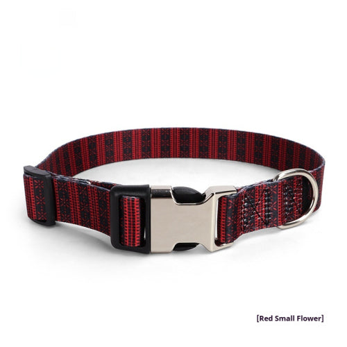 HKM-8699325 Thickened Digital-Print Pet Collar in Various Patterns and Sizes