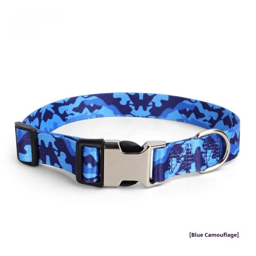 HKM-8699325 Thickened Digital-Print Pet Collar in Various Patterns and Sizes