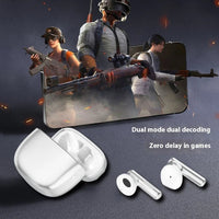 HKM-870035 Wireless Half-Ear Noise Cancelling Zinc Alloy Earphones TWS Headset
