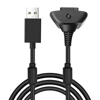 HKM-870099 Xbox 360 Wireless Controller Charging Cable - 1.8m Length, Durable Plastic Design