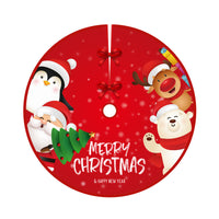 HKM-870163 Plaid Flannel Christmas Tree Skirt - Various Styles Available