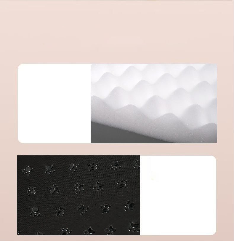 HKM-8701885 Memory Foam Pet Cushion Mat for Cats and Dogs - Removable, Soft, and Easy to Clean - Available in Multiple Sizes