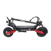 HKM-870227 Off-Road Electric Scooter with 1200W Motor, 27 MPH Speed, 11-Inch Tires, Long Range 15-25 Miles, Foldable Design
