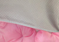 HKM-8704061 Cozy Cloth Pet Nest for Small to Medium Dogs - Available in Pink, Gray, and Blue