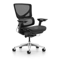 HKM-870483 Ergonomic Contemporary 4D Armrest Executive Office Desk Chair with Swivel Plastic Mesh Design