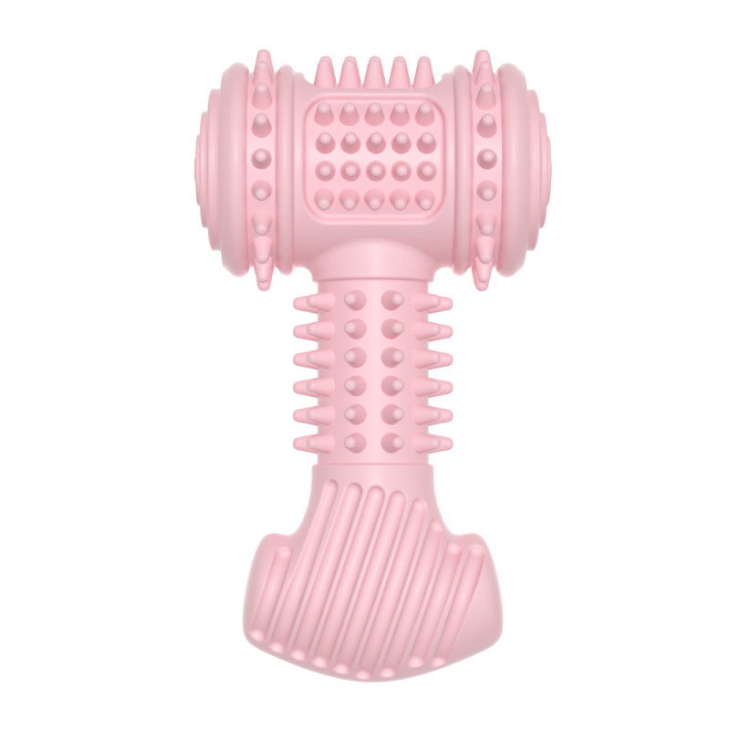 HKM-8706621 Indestructible TPR Dog Chew Toy for Teeth Cleaning and Teething Relief