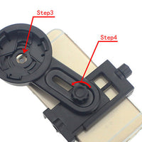 HKM-870739 Quick Link Mobile Phone and Telescope Bracket for Enhanced Viewing Experience