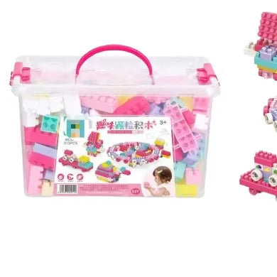 HKM-870867 Creative Educational Plastic Building Blocks Set for Toddlers and Children, Ages 2 to 14