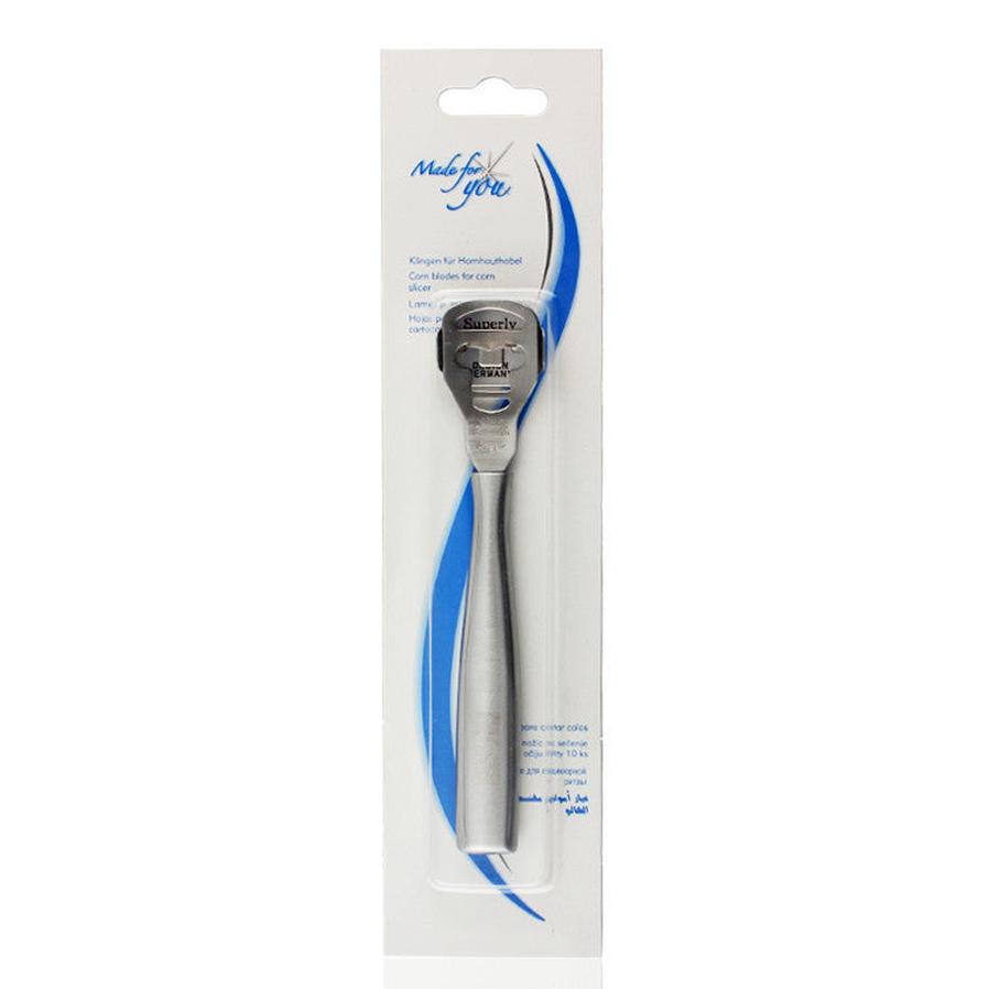 HKM-870931 Stainless Steel Pedicure Tool for Callus and Dead Skin Removal, Ergonomic Design