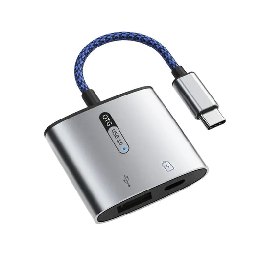 HKM-870931 USB 3.0 OTG Adapter for Mobile Phone and USB Type-C Devices - Male to Female Connector