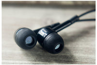 HKM-871059 In-Ear Wired Call Headset with Capacitive Touch Control for iOS - Model 2s, 105 dB Sensitivity, 120 cm Cable Length