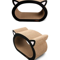 HKM-8711741 Cat Head Scratch Board - Durable BC Corrugated Paper, 48.1X32X23 CM, Ideal for General Use