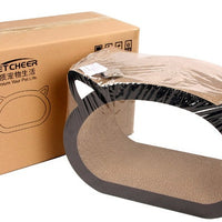 HKM-8711741 Cat Head Scratch Board - Durable BC Corrugated Paper, 48.1X32X23 CM, Ideal for General Use