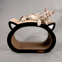HKM-8711741 Cat Head Scratch Board - Durable BC Corrugated Paper, 48.1X32X23 CM, Ideal for General Use