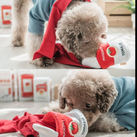 HKM-8712381 Interactive Sniffing Pad for Dogs and Cats - Educational Cloth Toy for Biting and Mental Stimulation