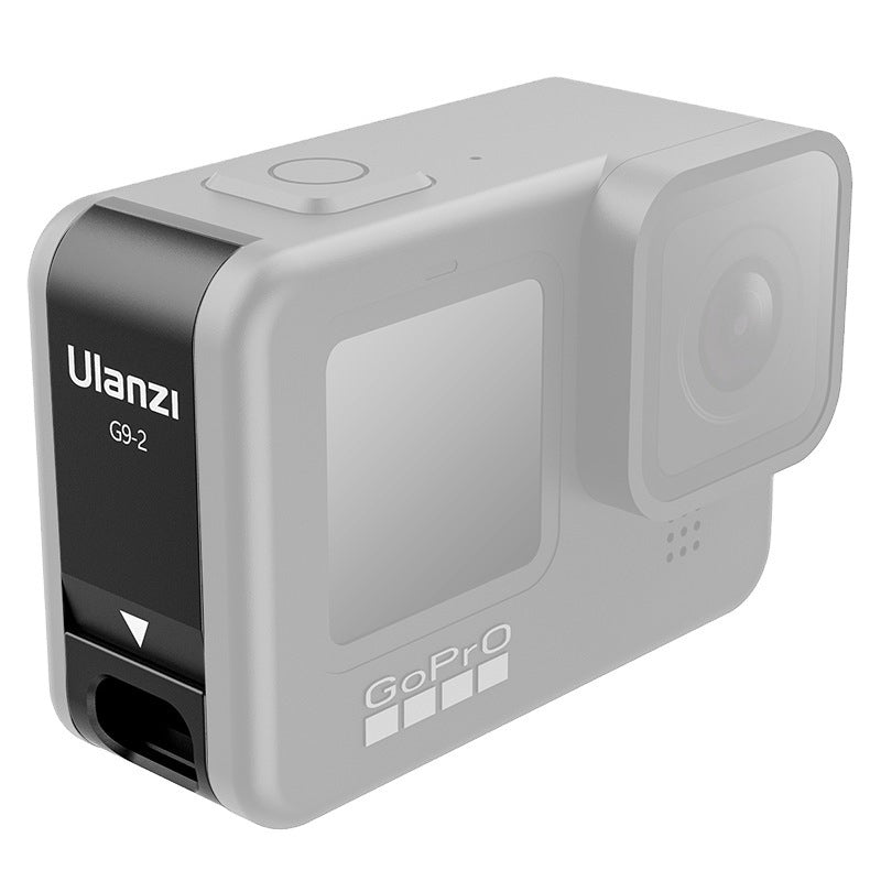HKM-871251 GoPro 9 & Dog 9 Battery Compartment Replacement Cover - Metal Side Accessory
