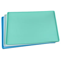 HKM-8713405 Portable Foldable Silicone Pet Pad for Cars - 40x30cm Solid Design