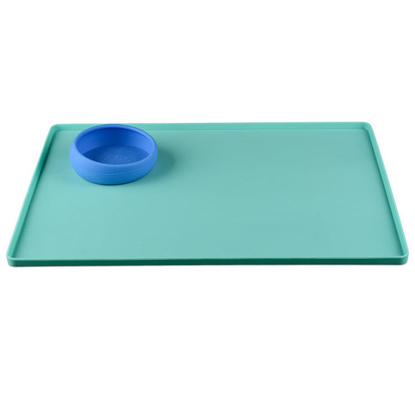 HKM-8713405 Portable Foldable Silicone Pet Pad for Cars - 40x30cm Solid Design