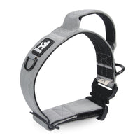 HKM-8713533 Adjustable Tactical Dog Collar for Medium and Large Breeds - Nylon Material, Available in Black, Gray, Army Green, and Khaki