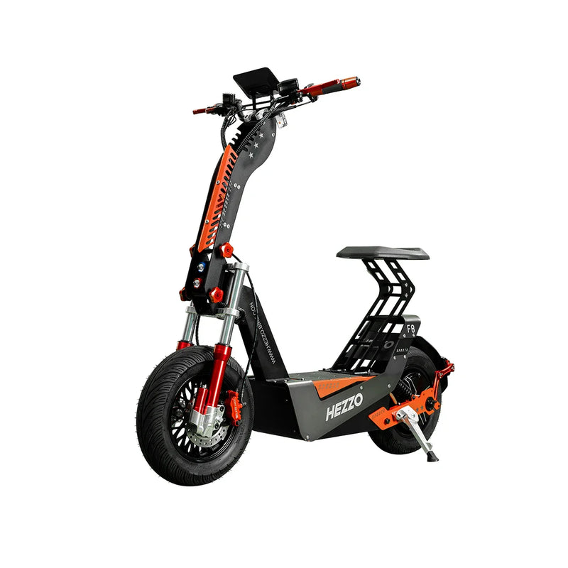 HKM-871379 72V 8000W Foldable Electric Scooter, 100Km/h Max Speed, 200-120Km Range, Off-Road Tires, 150KG Load Capacity