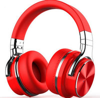 HKM-871379 Wireless Bluetooth Headset with Call Function and Stereo Sound in Black, Red, or White