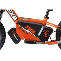 HKM-871443 Electric Balance Bike for Kids - 12" Toddler Tricycle with Disc Brake, 36V Lithium Battery, 2 Speed Modes