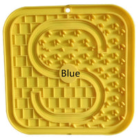 HKM-8717501 Silicone Slow Feed Pet Mat with Spatula, Eco-Friendly in Multiple Colors