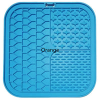 HKM-8717501 Silicone Slow Feed Pet Mat with Spatula, Eco-Friendly in Multiple Colors