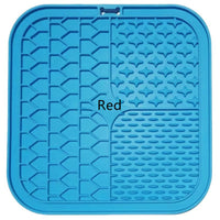 HKM-8717501 Silicone Slow Feed Pet Mat with Spatula, Eco-Friendly in Multiple Colors