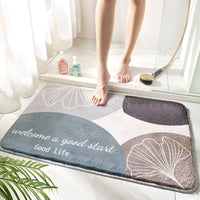 HKM-8718141 Cartoon Anime Bathroom Mat - Strong Absorbent, Non-slip, Stain-resistant, Various Patterns Available