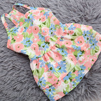 HKM-8718909 Breathable Polyester Skirt for Small Dogs and Cats - Floral and Heart Prints Available