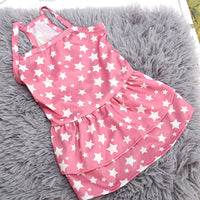 HKM-8718909 Breathable Polyester Skirt for Small Dogs and Cats - Floral and Heart Prints Available