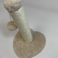 HKM-8720573 Cat Climbing Tower in Beige with Multi-Level Design and Scratch Posts