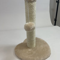 HKM-8720573 Cat Climbing Tower in Beige with Multi-Level Design and Scratch Posts