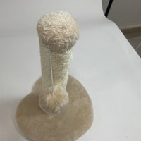 HKM-8720573 Cat Climbing Tower in Beige with Multi-Level Design and Scratch Posts