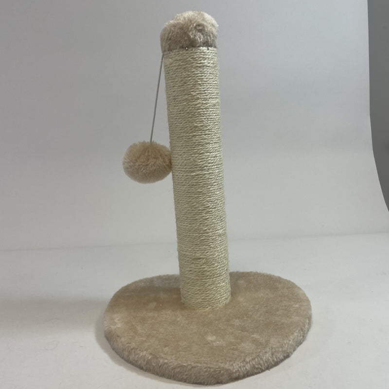 HKM-8720573 Cat Climbing Tower in Beige with Multi-Level Design and Scratch Posts