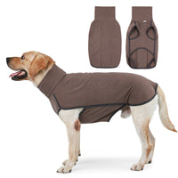 HKM-8721469 Cozy Cotton Sweater for Dogs in Brown and Wine Red, Multiple Sizes Available