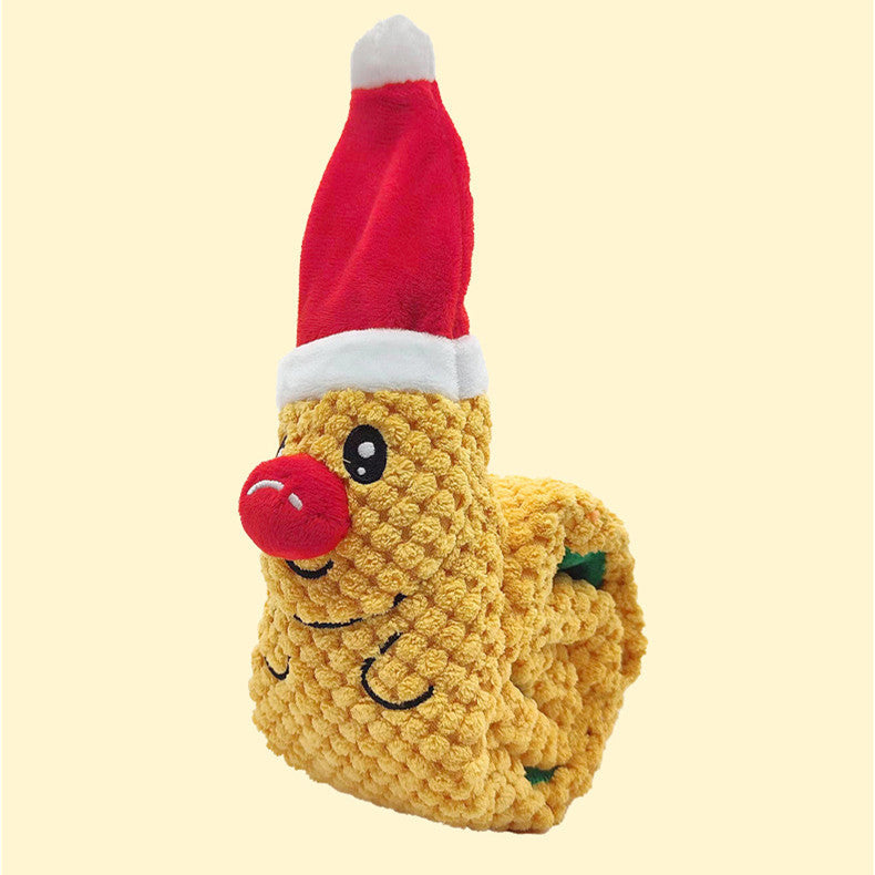 HKM-8722109 Interactive Plush Christmas Elk Toy with Sound - 69cm Long