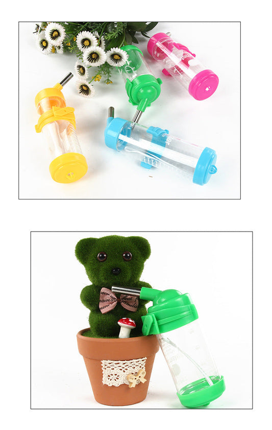 HKM-8723133 Compact External Water Bottle for Small Pets - 80ML, 125ML, 250ML in Colorful Options