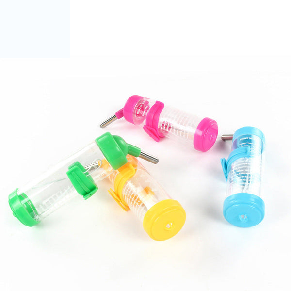 HKM-8723133 Compact External Water Bottle for Small Pets - 80ML, 125ML, 250ML in Colorful Options