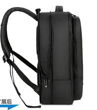 HKM-872403 Durable Expandable Waterproof Travel Backpack with USB Charging Port for Business and Leisure