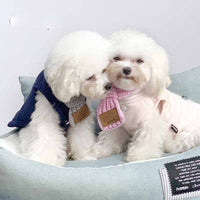 HKM-8724669 Stylish Warm Neckscarf Bandana for Dogs and Cats – Perfect for Winter Festivities