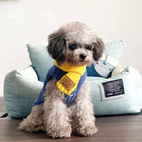 HKM-8724669 Stylish Warm Neckscarf Bandana for Dogs and Cats – Perfect for Winter Festivities