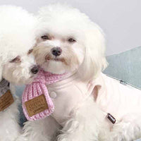 HKM-8724669 Stylish Warm Neckscarf Bandana for Dogs and Cats – Perfect for Winter Festivities