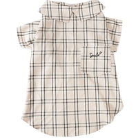 HKM-8725437 Golden Wool Labrador Chai Dog Shirt for Medium to Large Dogs, Available in Brown and Yellow