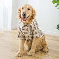 HKM-8725437 Golden Wool Labrador Chai Dog Shirt for Medium to Large Dogs, Available in Brown and Yellow