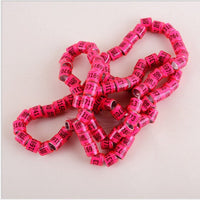 HKM-8726845 Pigeon Training Anklets - 8mm Inner Diameter, 7 Vibrant Colors Available, Set of 700