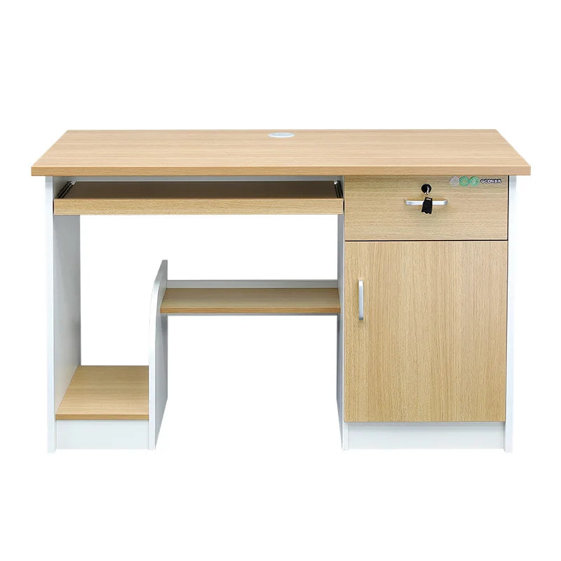 HKM-873043 Wooden Learning Desk with Computer and Gaming Functionality for Home and Office Use
