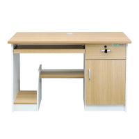 HKM-873043 Wooden Learning Desk with Computer and Gaming Functionality for Home and Office Use