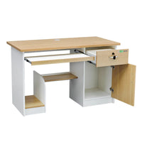HKM-873043 Wooden Learning Desk with Computer and Gaming Functionality for Home and Office Use